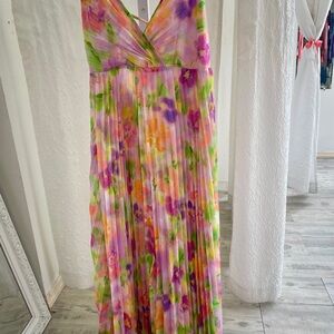 Floral Multicolor Maxi Dress